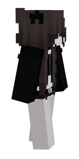 Black skin: body, right side render