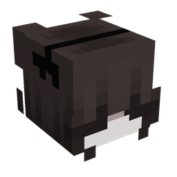 Black skin: head render