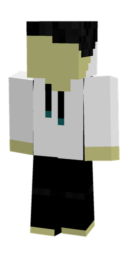 Black skin: body, front render