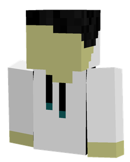 Black skin: bust render