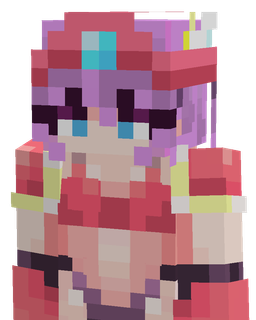 Pink skin: bust render