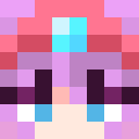 Pink skin: face render