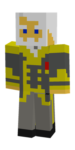 Black skin: body, front render