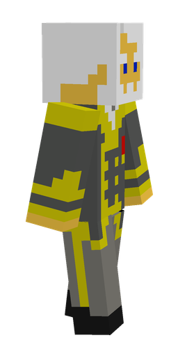 Black skin: body, right side render
