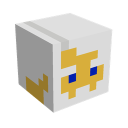 Black skin: head render