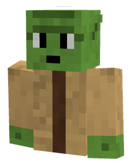 Brown skin: bust render