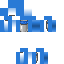 Blue skin: raw texture render