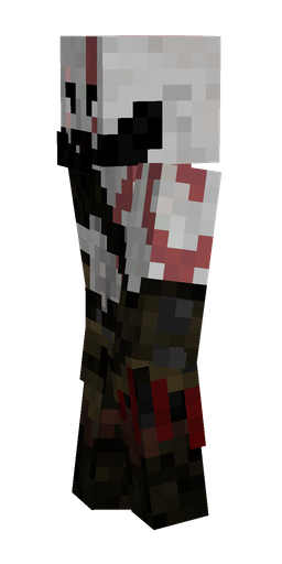 Black skin: body, left side render