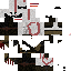 Black skin: raw texture render