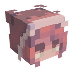 Pink skin: head render