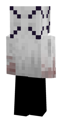Black skin: body, back render