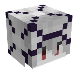 Black skin: head render