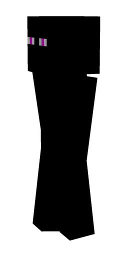 Black skin: body, left side render