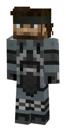 Black skin: body, front render