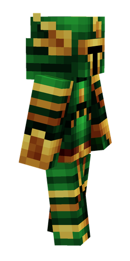 Black skin: body, right side render