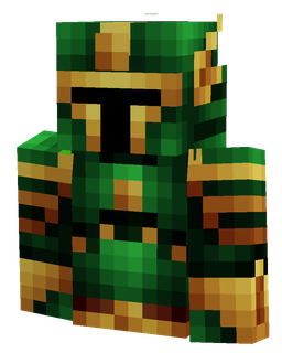 Black skin: bust render