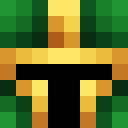 Black skin: face render