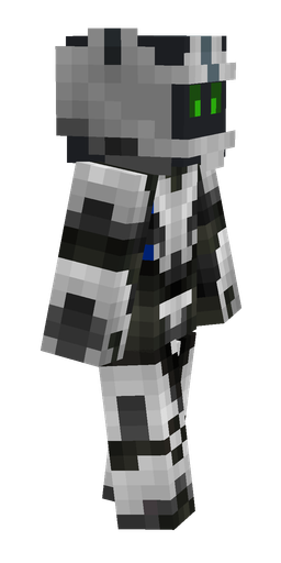 Black skin: body, right side render