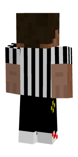 Black skin: body, back render