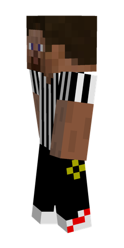 Black skin: body, left side render