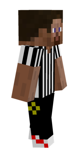 Black skin: body, right side render