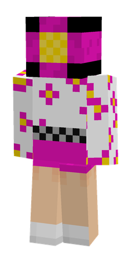 Orange skin: body, back render