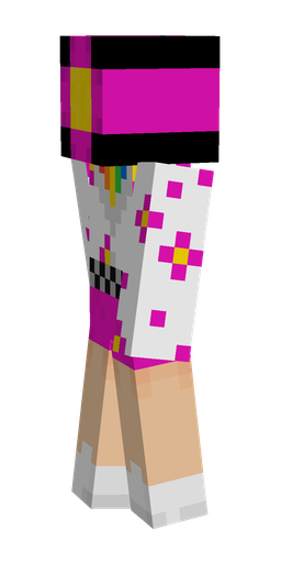 Orange skin: body, left side render
