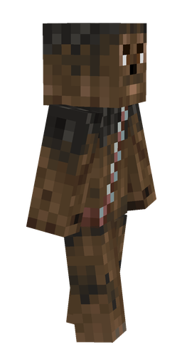 Black skin: body, right side render
