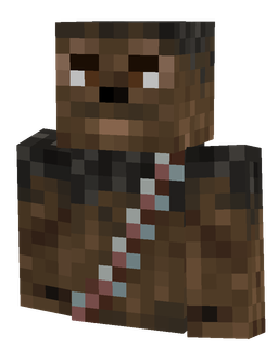 Black skin: bust render