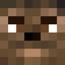 Black skin: face render
