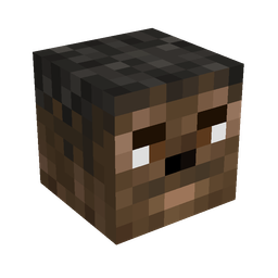 Black skin: head render