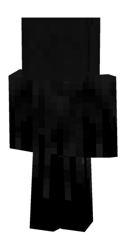 Black skin: body, back render