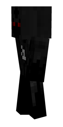 Black skin: body, left side render