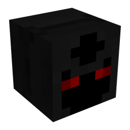 Black skin: head render