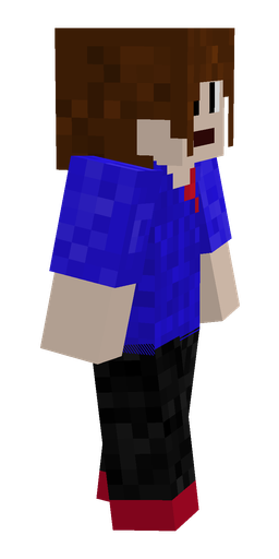 Black skin: body, right side render
