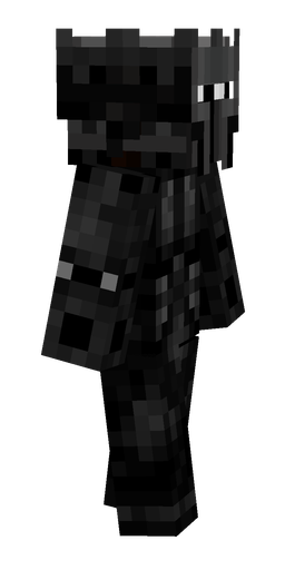 Black skin: body, right side render
