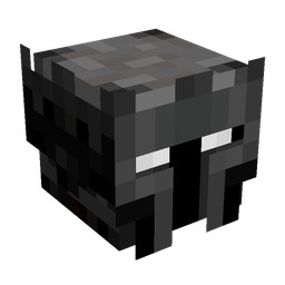 Black skin: head render