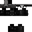 Black skin: raw texture render