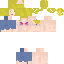 Blue skin: raw texture render