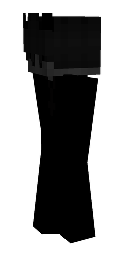 Black skin: body, left side render