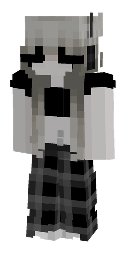 Black skin: body, front render