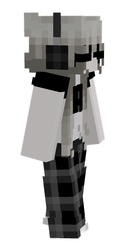 Black skin: body, right side render