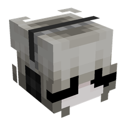 Black skin: head render