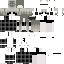 Black skin: raw texture render
