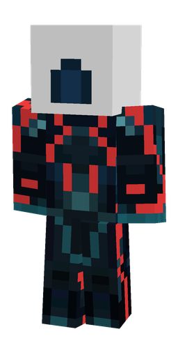 Black skin: body, front render