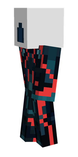 Black skin: body, left side render