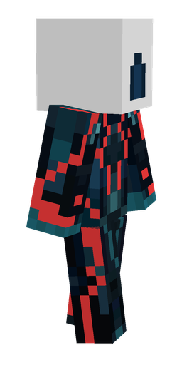 Black skin: body, right side render
