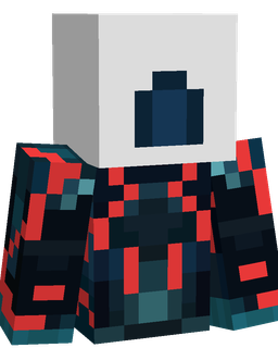 Black skin: bust render
