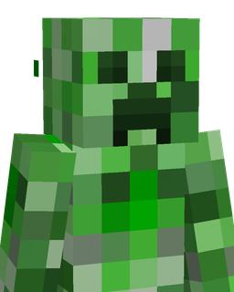 Green skin: bust render
