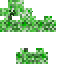 Green skin: raw texture render